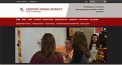 Desktop Screenshot of fairviewschools.org